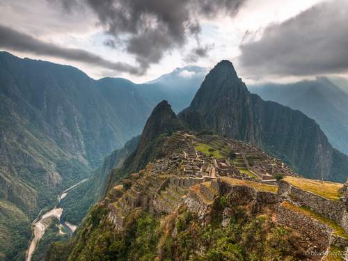 Panorama du Machu Picchu au Pérou