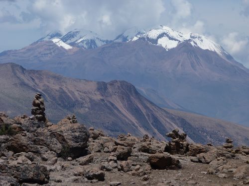 le Mirador des Volcans en chemin au Canyon du Colca