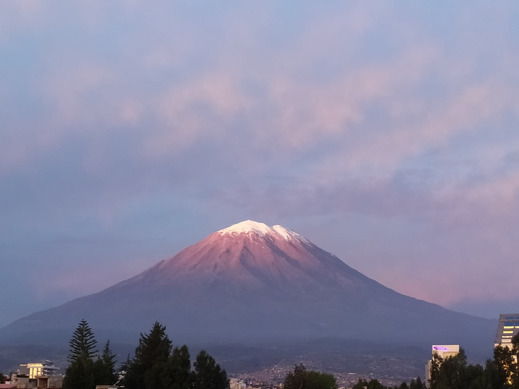 Le Volcan à Arequipa au Pérou