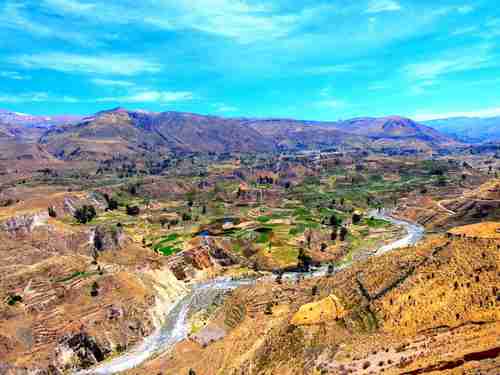 La Vallée du Colca près d'Arequipa