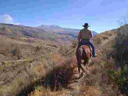 horseback ride in Colca Canyon and Valley