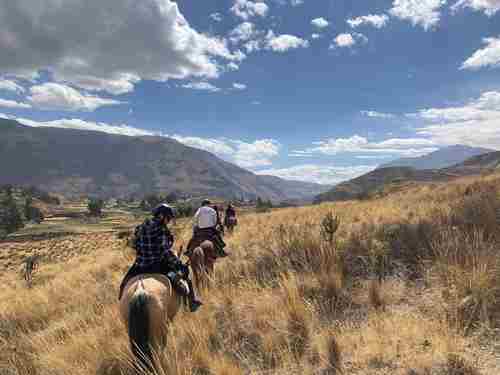 randonnée équestre dans la vallée du colca